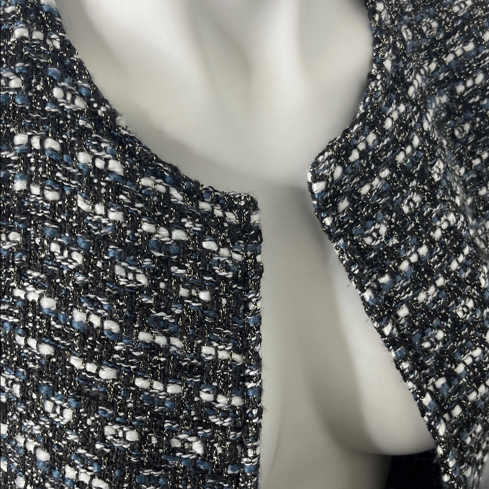 ANTHROPOLOGIE DOLAN CHENILLE OPEN FRONT CARDIGAN JACKET - Picture 9 of 12